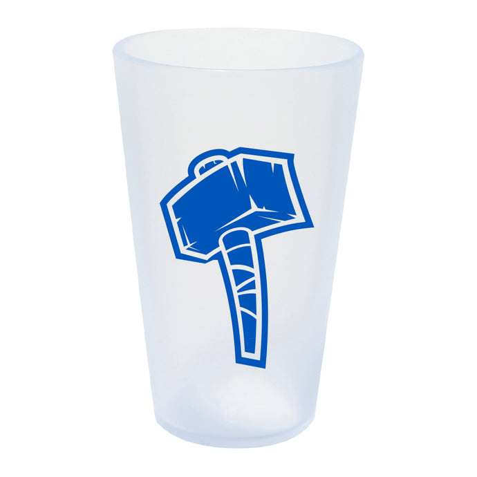 White Silicone Pint Glass