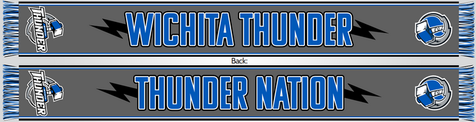 Gray Thunder Nation Scarf