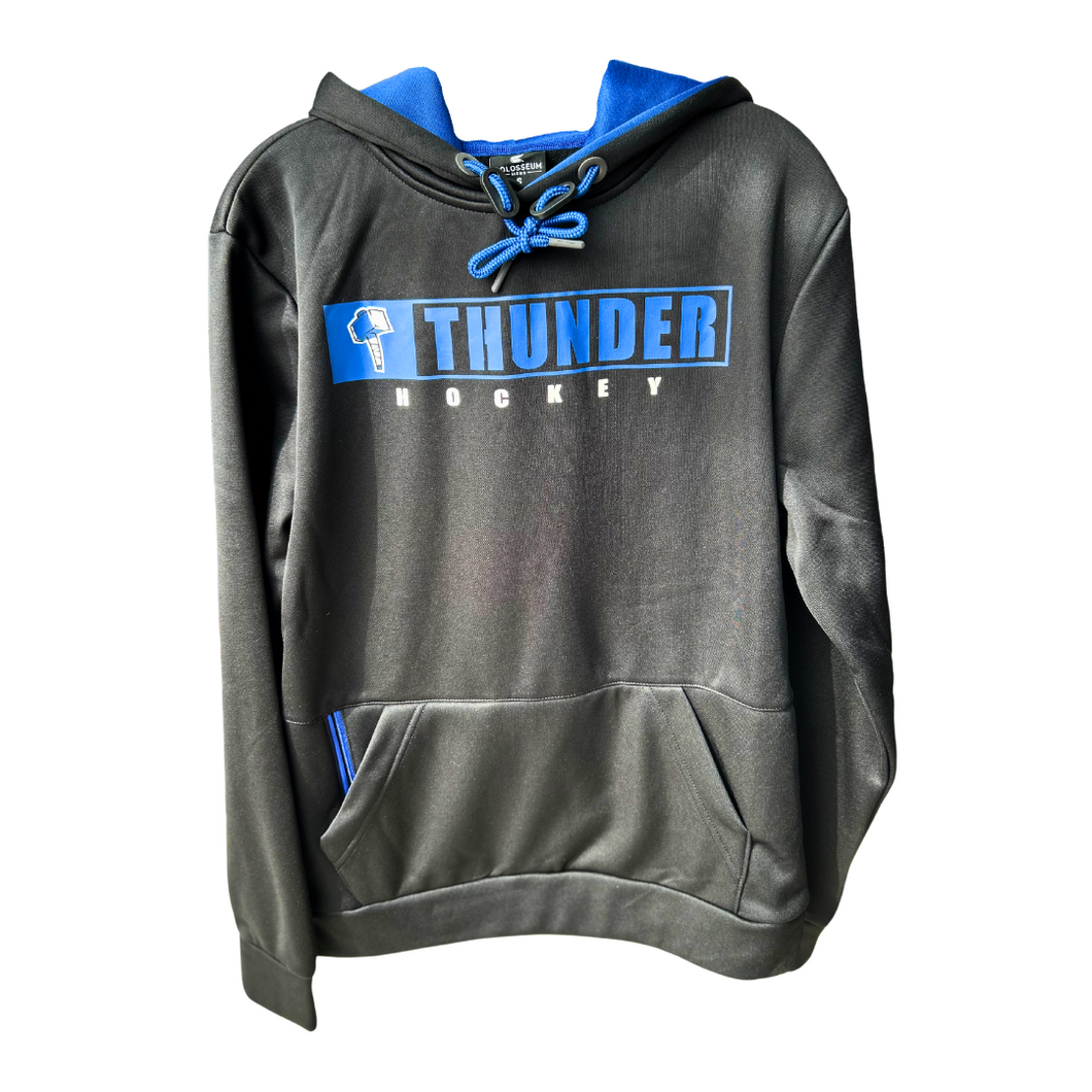 Black Thunder Logo Hoodie