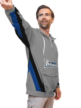 Load image into Gallery viewer, Wichita Thunder Gray Hockey Windbreaker