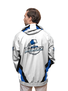 Wichita Thunder White Hockey Windbreaker
