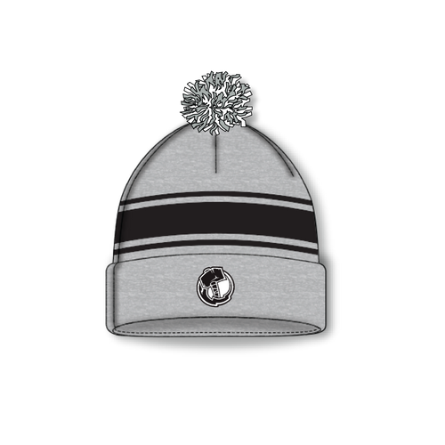 Athletic Knit Gray Beanie