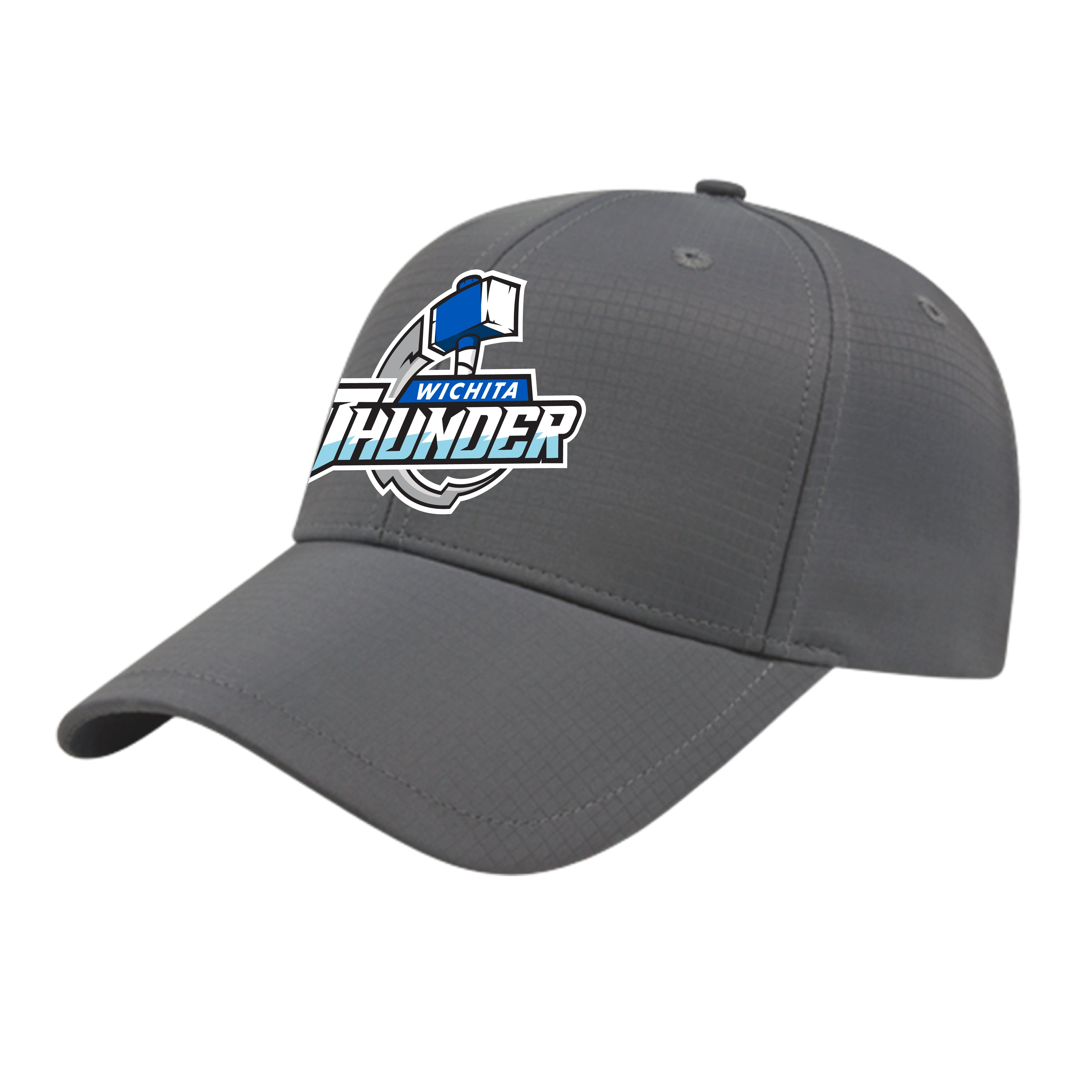 Gray performance hat – Wichita Thunder Store